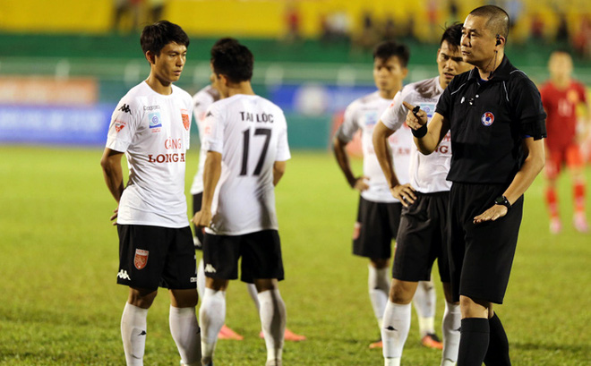 Long An,án phạt của VFF,Minh Nhựt,Quang Thanh ,v-league,Nguyễn Trọng Thư,trưởng ban trọng tài