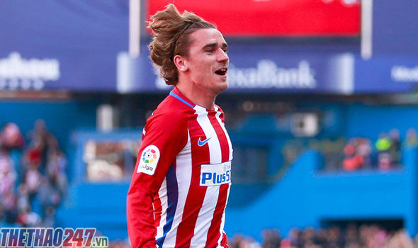 M.U, Griezmann,atletico madrid,HLV Simeone, Diego Simeone,tin chuyen nhuong MU,barca,real madrid