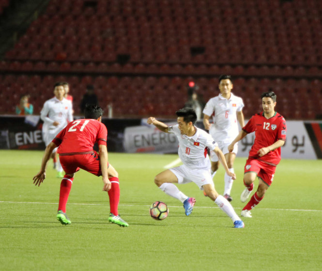 việt nam 1-1 Afghanistan,Afghanistan,đt việt nam, công phương, văn quyết, minh tuấn,hlv hữu thắng, Hasan Amin,asian cup, vòng loại asian cup
