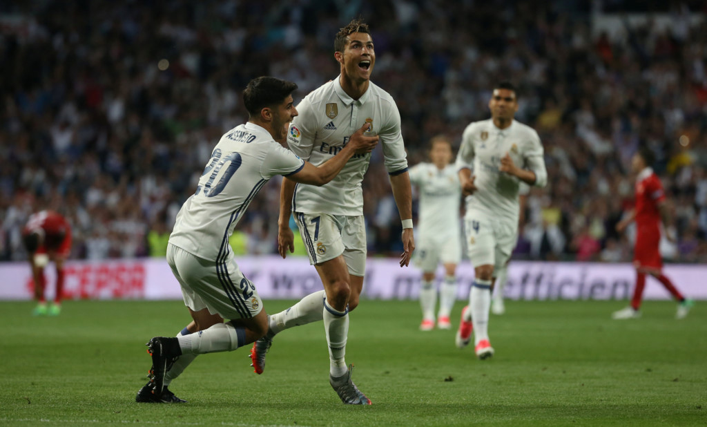 Ronaldo, Ronaldo pha ky luc, real madrid, real 4-1 sevilla, real madrid 4-1 sevilla,la liga, cr7