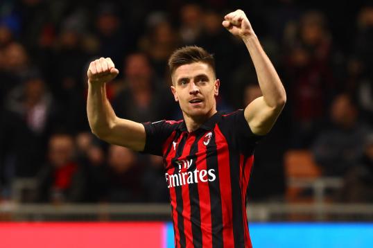 Kết quả AC Milan vs Napoli, tỷ số AC Milan vs Napoli, Krzysztof Piatek, kết quả AC Milan, bóng đá Ý, kết quả Coppa Italia