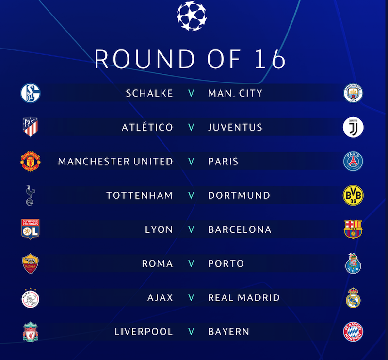 c1, boc tham c1, champions league, cúp c1, champions league 2018/19, mu, psg, mu vs psg