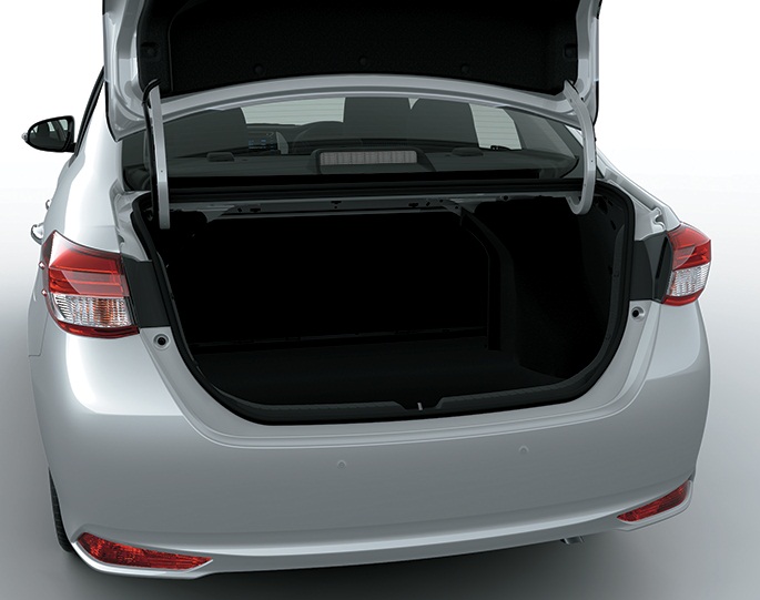 Cốp sau đựng đồ của xe Toyota Vios 2020