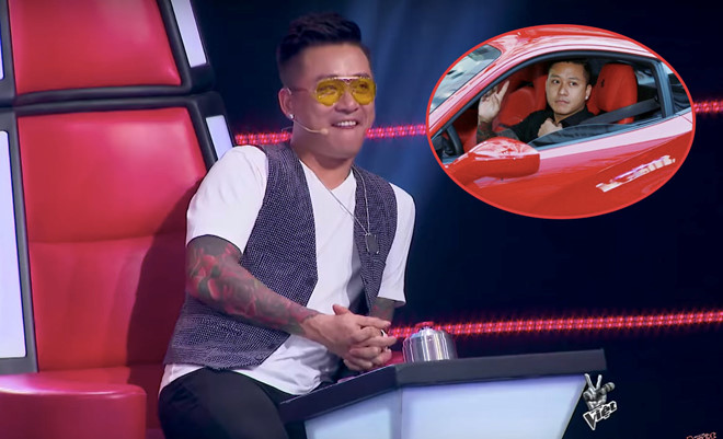 Ferrari, siêu xe Ferrari của Tuấn Hưng, Tuấn Hưng The Voice, Ca sĩ Tuấn Hưng, Ferrari gặp tai nạn 