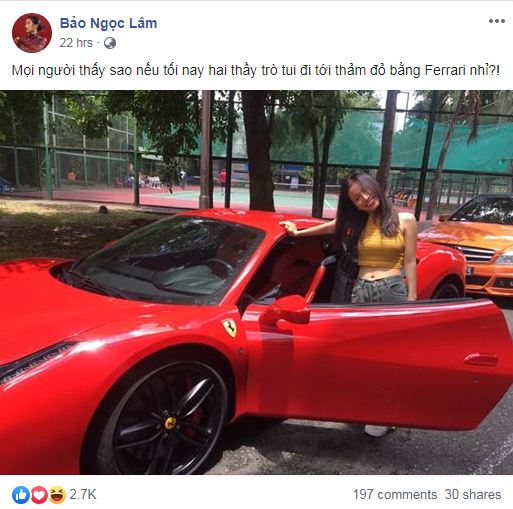 Ferrari, siêu xe Ferrari của Tuấn Hưng, Tuấn Hưng The Voice, Ca sĩ Tuấn Hưng, Ferrari gặp tai nạn 