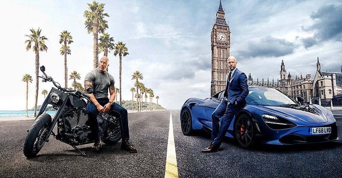 Fast and Furious 9, Hobbs and Shaw, BMW, Ferrari, McLaren 720S, Audi A8, siêu xe, Jason Staham, Fast & Furious: Hobbs & Shaw