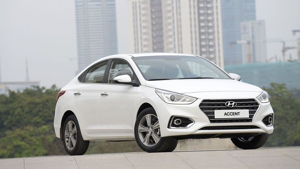 Ngoại thất xe Hyundai Accent 2020