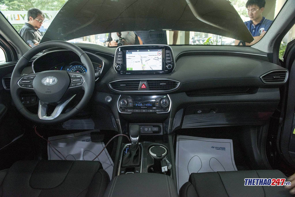 Nội thất Hyundai Santa Fe