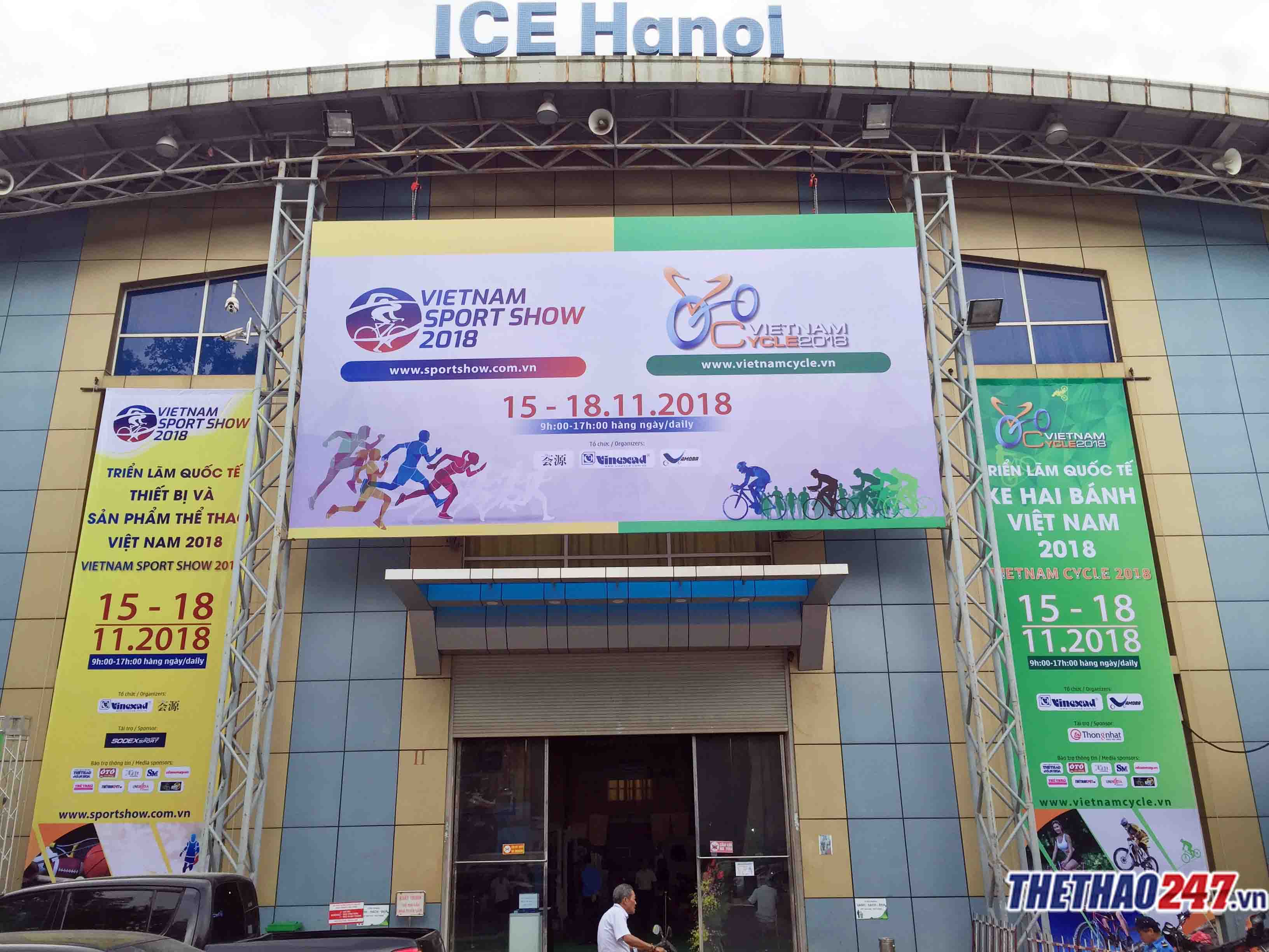 Triển lãm Quốc tế Xe hai bánh Việt Nam 2018 diễn ra tại 91 Trần Hưng Đạo, Hà Nội