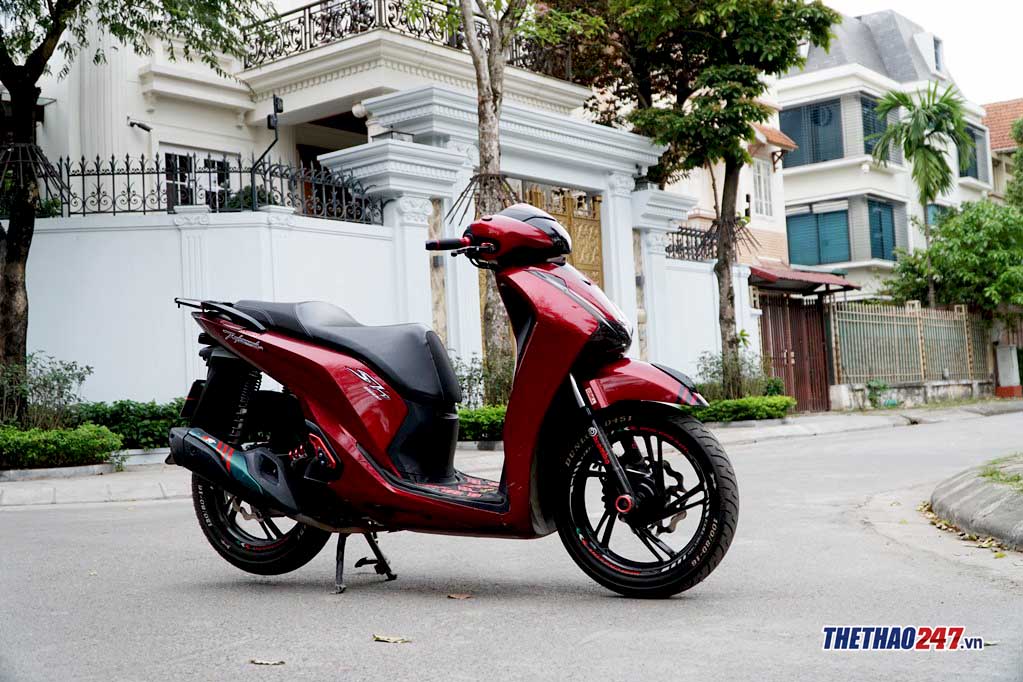 Honda SH 2017 có thiết kế sang trọng, cá tính