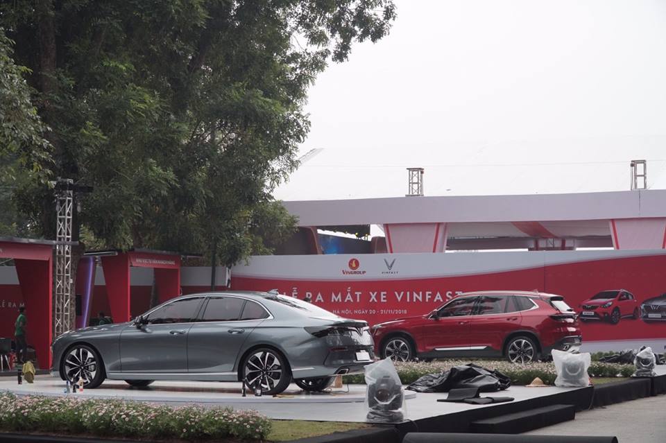 VinFast, hình ảnh xe VinFast, lễ ra mắt xe VinFast,