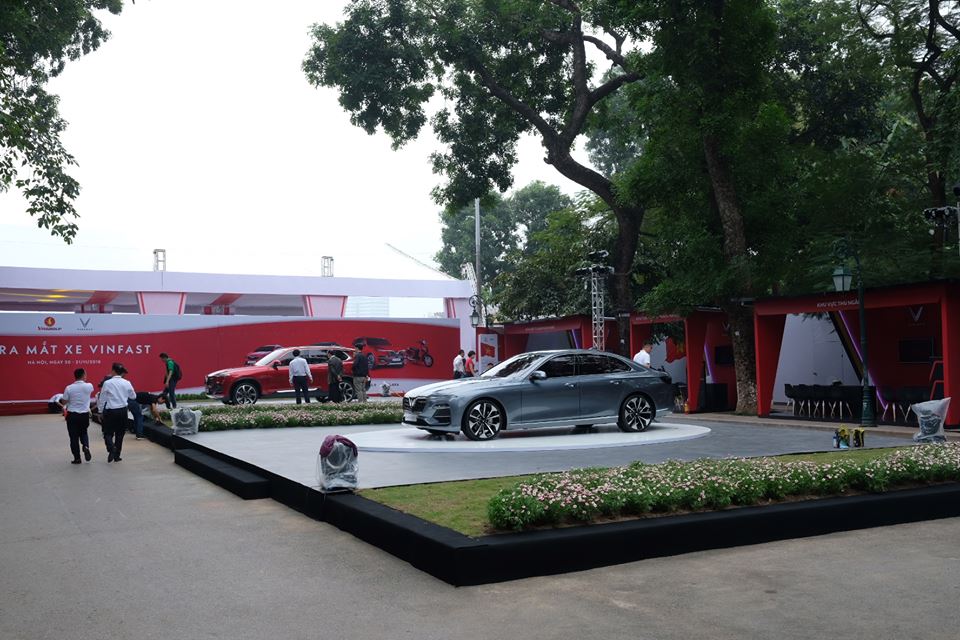 VinFast, hình ảnh xe VinFast, lễ ra mắt xe VinFast,