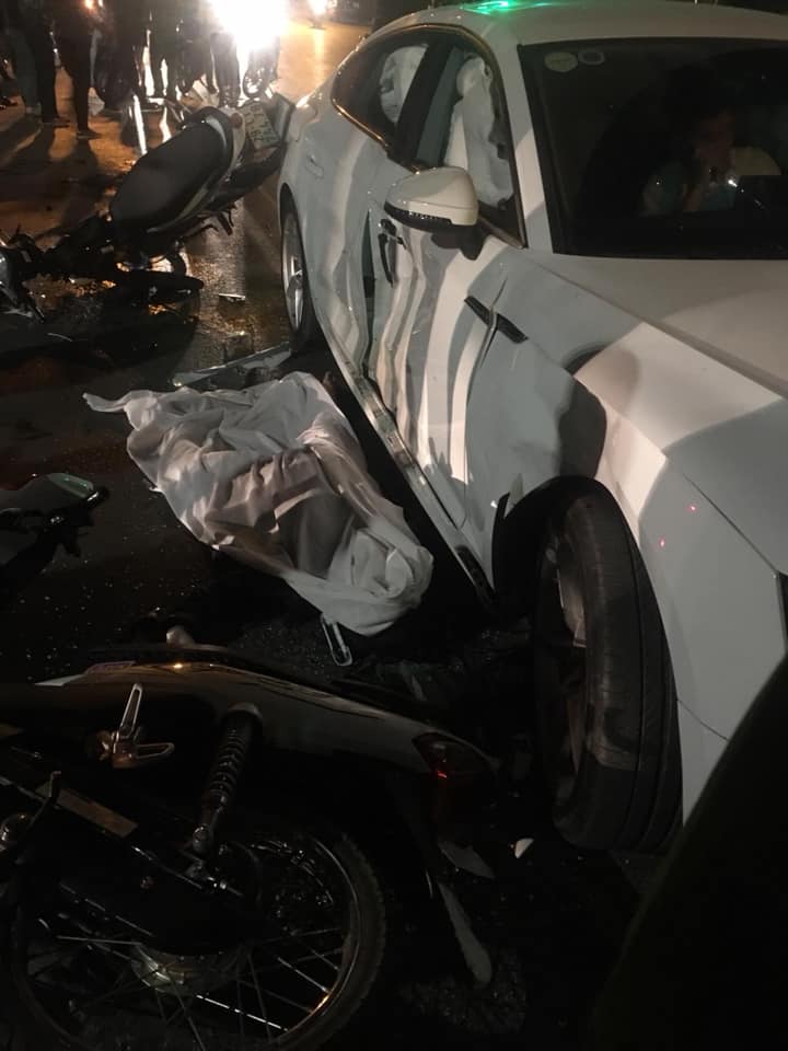 Đua xe, Đua xe gây tai nạn, Đoàn đua tông Audi,