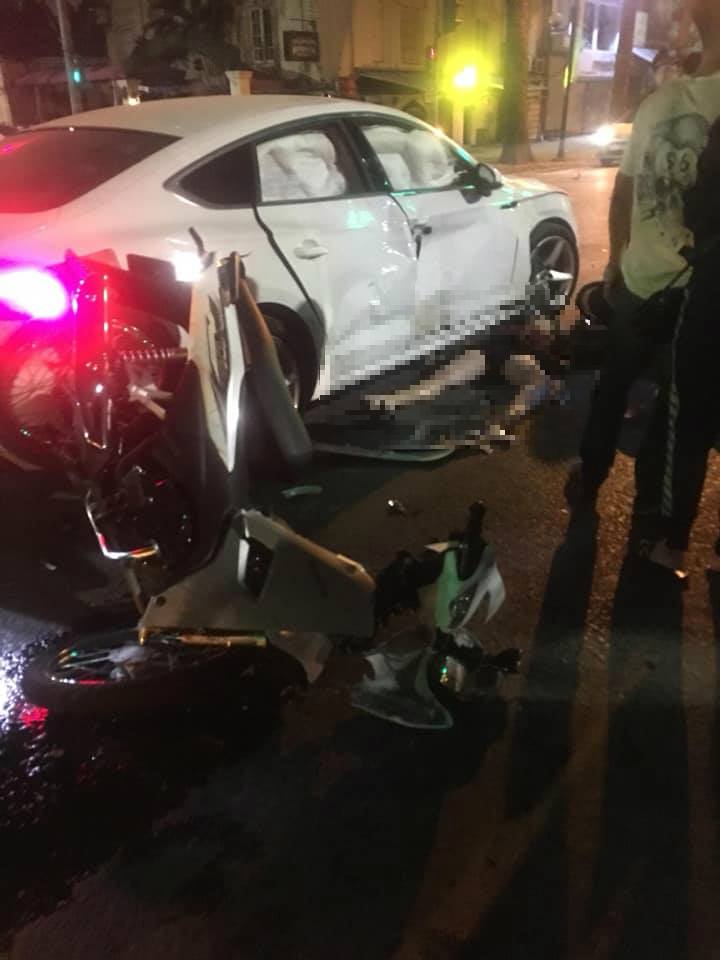 Đua xe, Đua xe gây tai nạn, Đoàn đua tông Audi,