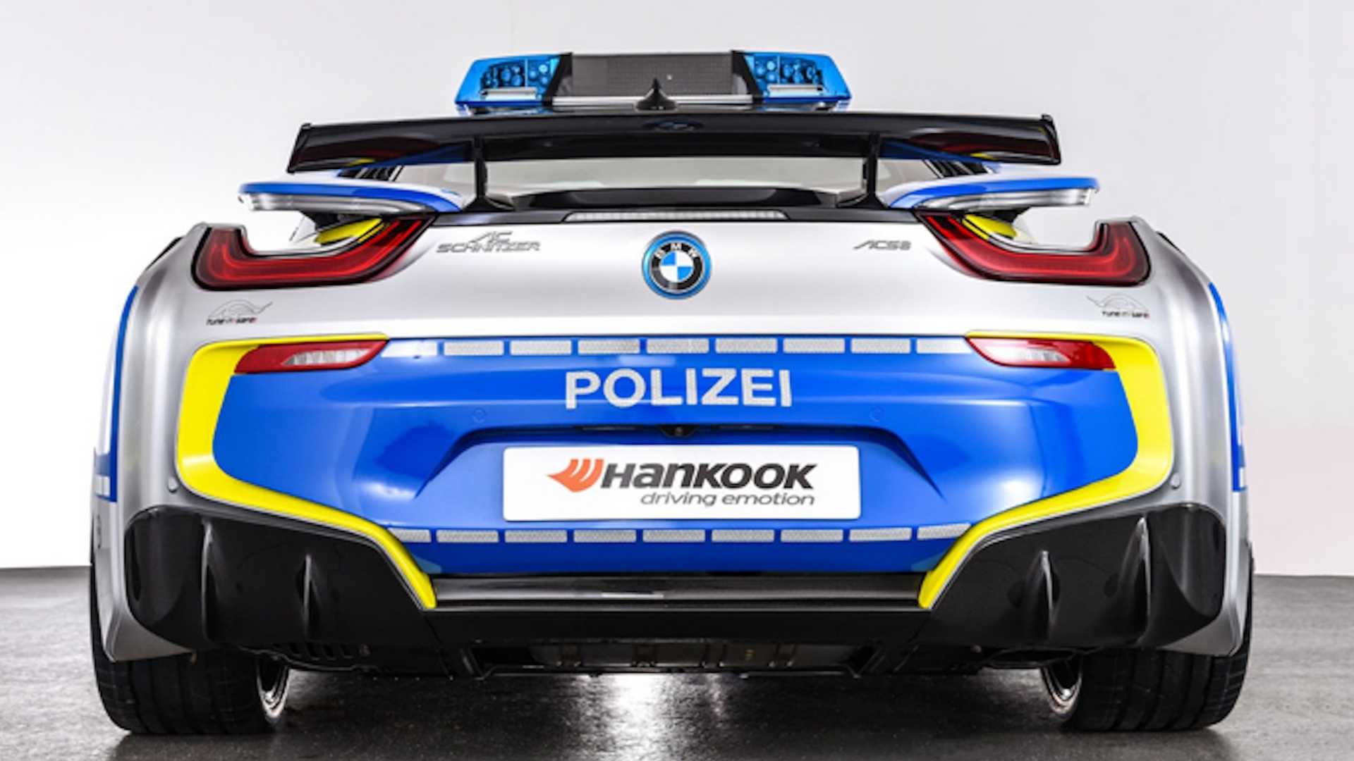 BMW i8, BMW i8 độ khủng của cảnh sát Đức, BMW i8 của cảnh sát Đức,