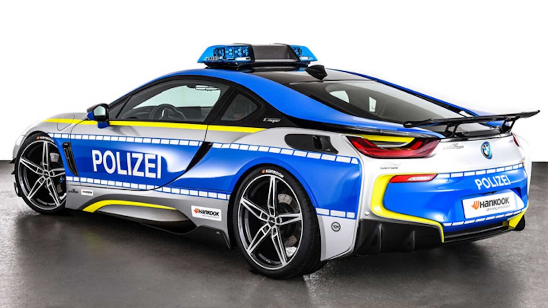 BMW i8, BMW i8 độ khủng của cảnh sát Đức, BMW i8 của cảnh sát Đức,