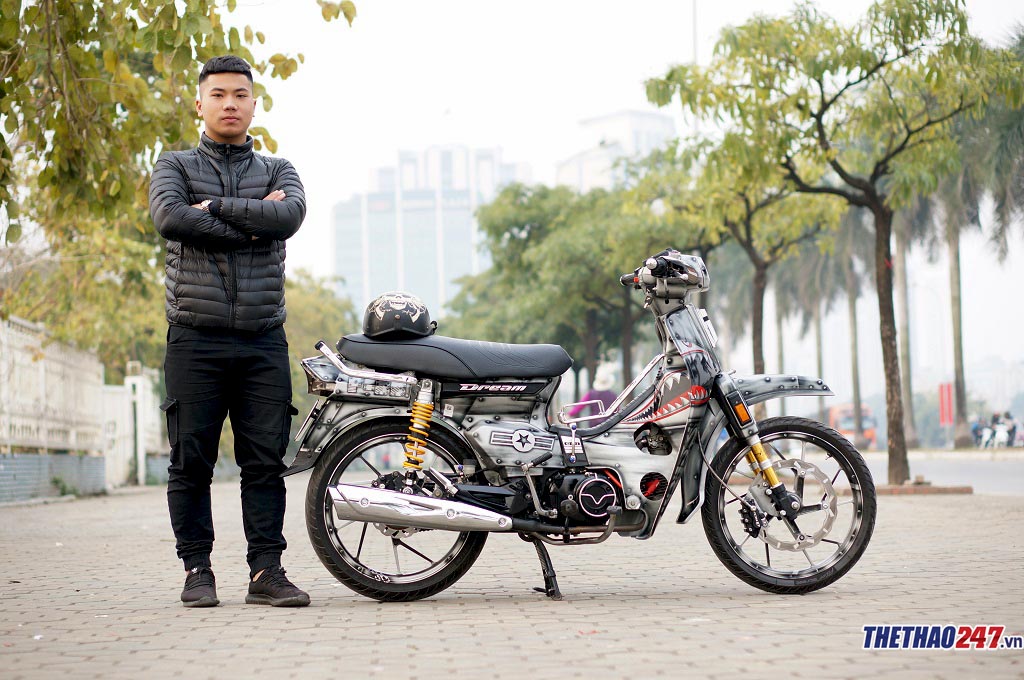 Honda Dream độ, Honda Dream, Dream độ độc nhất Hà Nội,