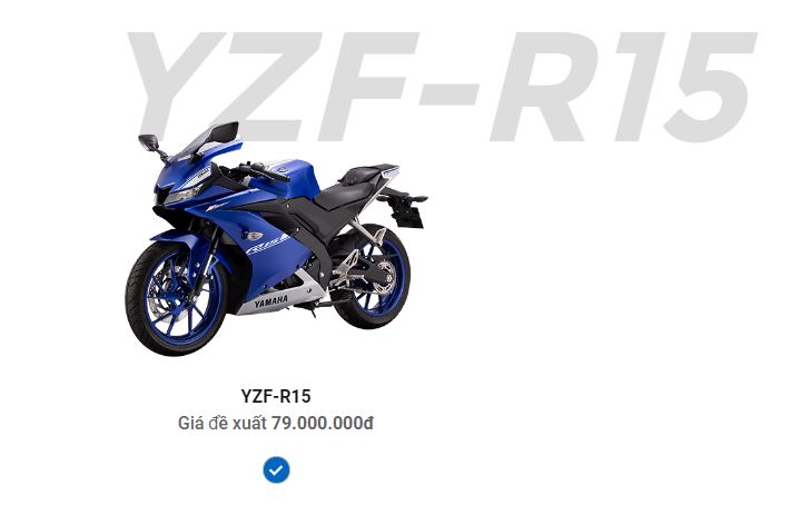 Yamaha R15 giảm giá, Điều chỉnh giá Yamaha R15, Yamaha R15 giảm sốc,