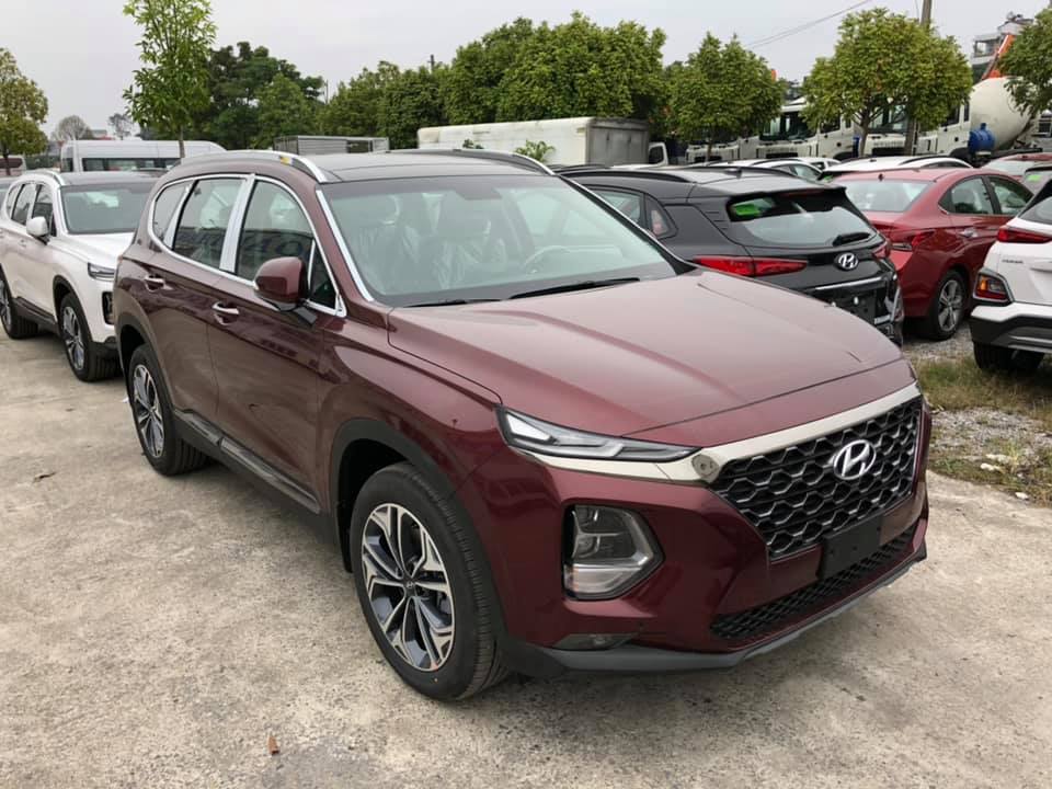 Hyundai Santa Fe 2019, Hyundai Santa Fe 2019 về đại lý, Hyundai Santa Fe 2019 sắp ra mắt,