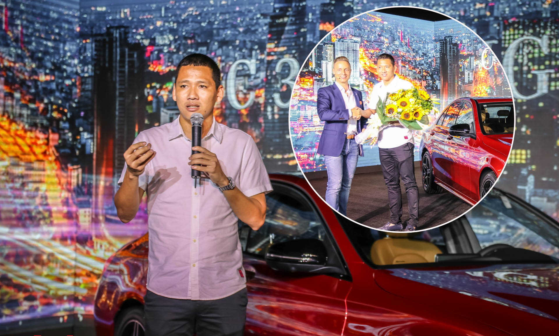 Mercedes-Benz C-Class 2019, Tiền đạo Anh Đức, Anh Đức mua Mercedes-Benz C-Class 2019,