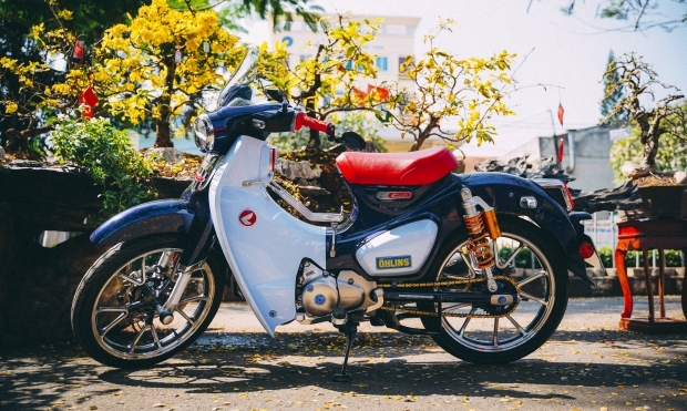 Honda Super Cub độ, Honda Super Cub độ 300 triệu đồng, Honda Super Cub độ của Thức Apple,