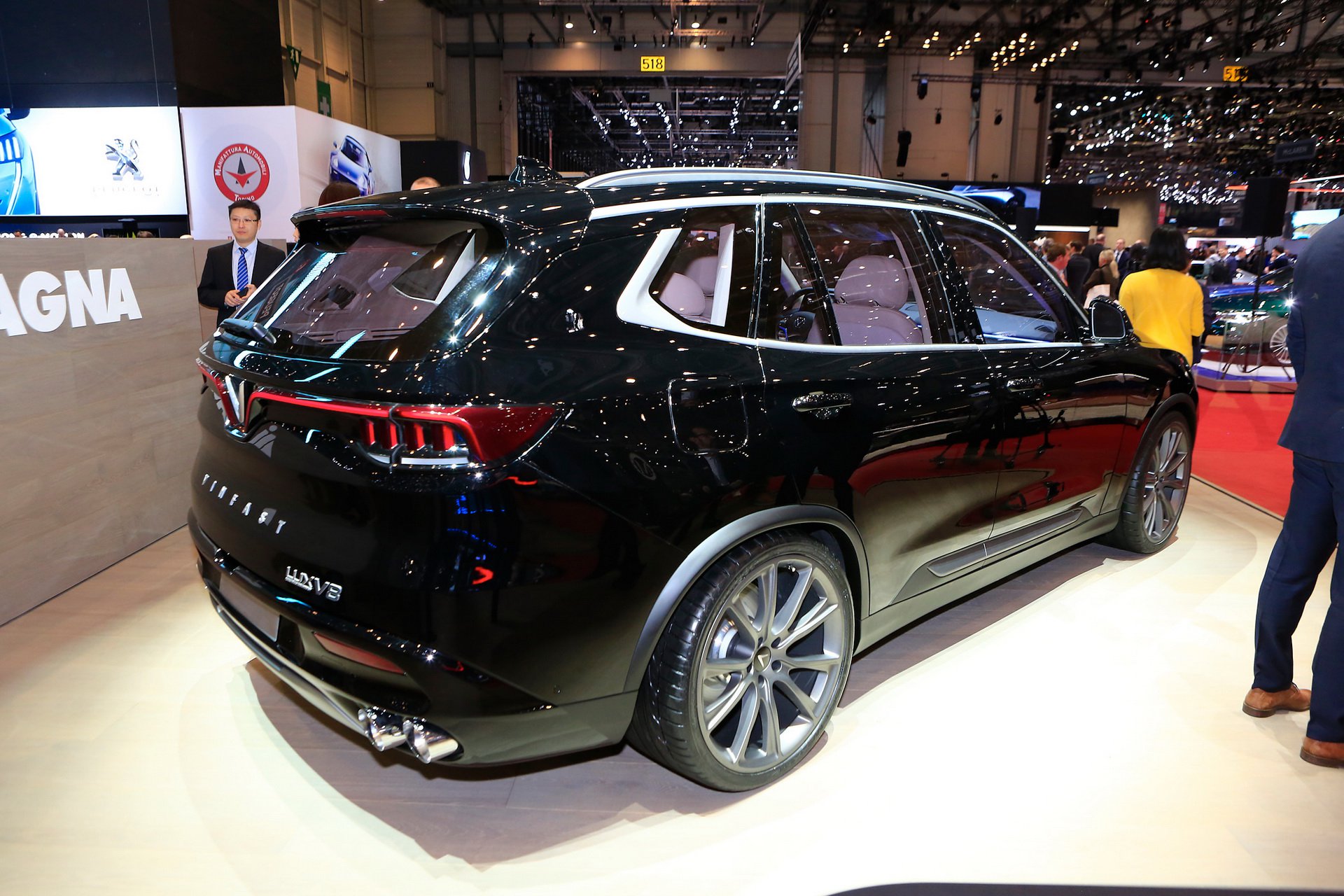VinFast Lux V8, Geneva Motor Show 2019, Xe VinFast tại Geneva Motor Show,