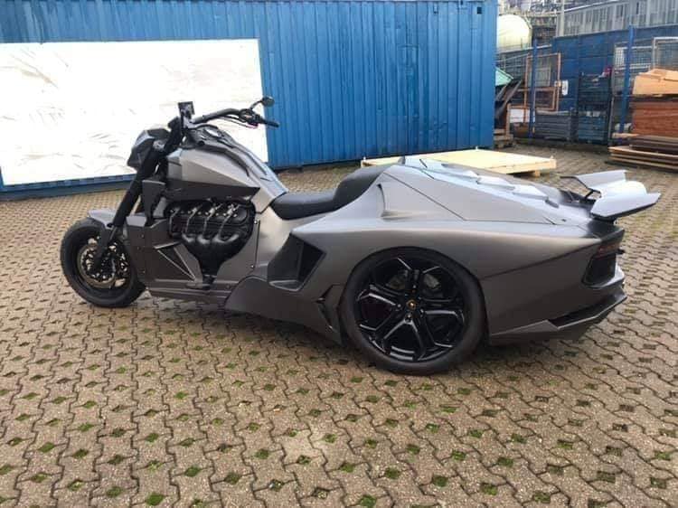 LS3 Custom Trike độ, LS3 Custom Trike lai Lamborghini Aventador,