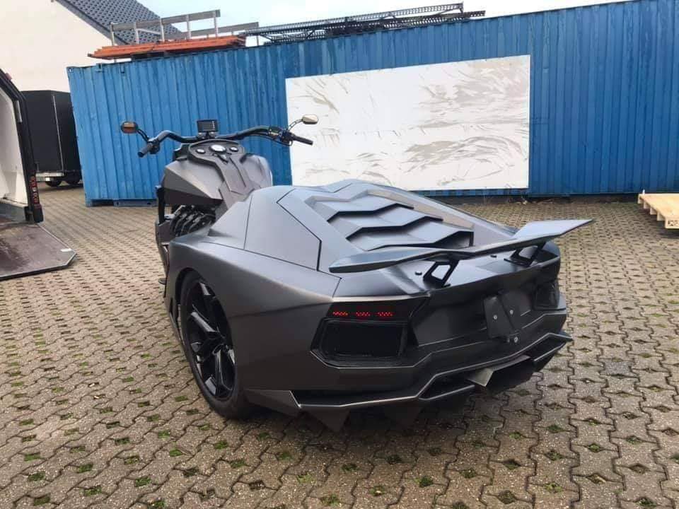 LS3 Custom Trike độ, LS3 Custom Trike lai Lamborghini Aventador,