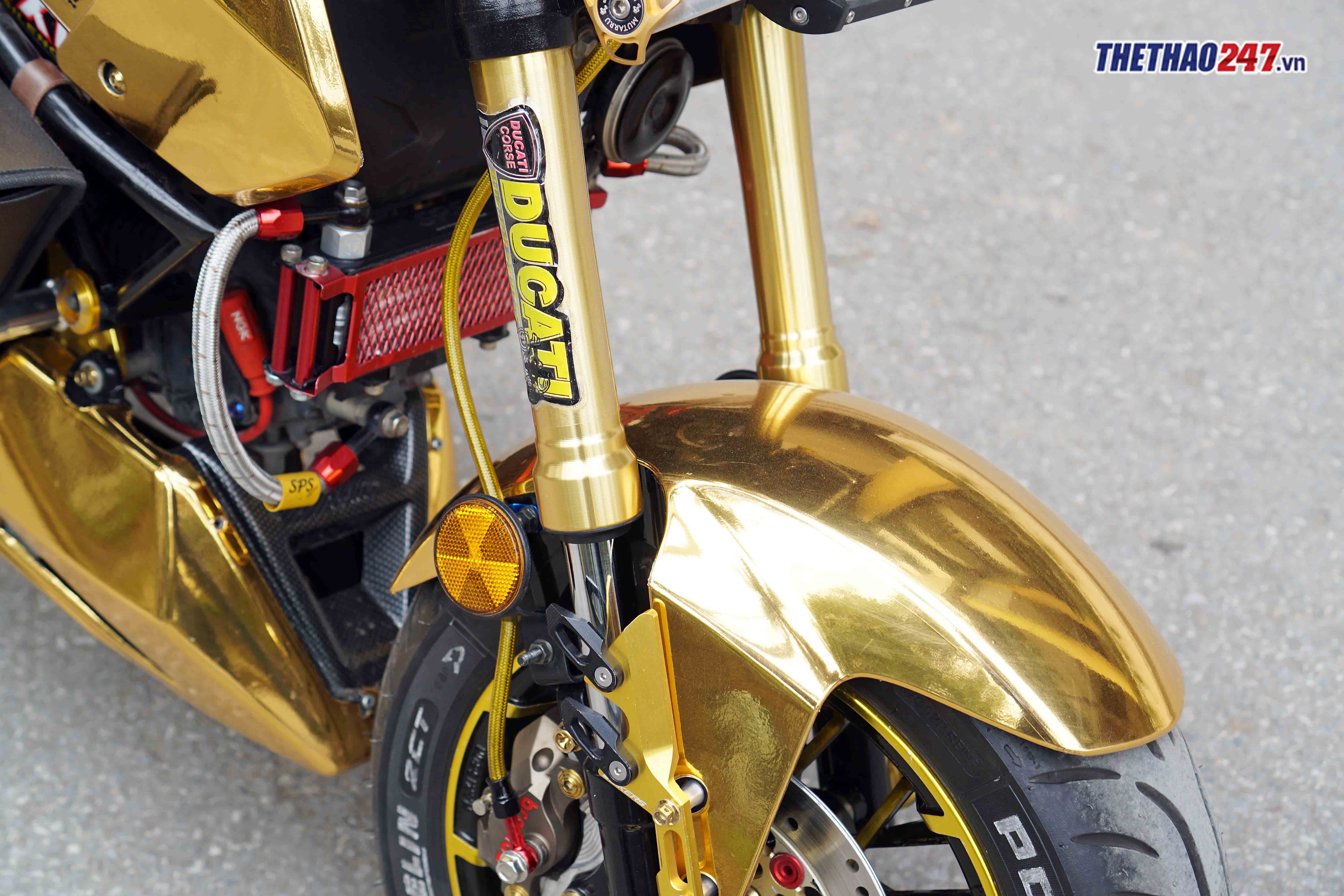 Honda MSX độ, Honda MSX độ khủng nhất, MSX độ khủng nhất Hà Nội,