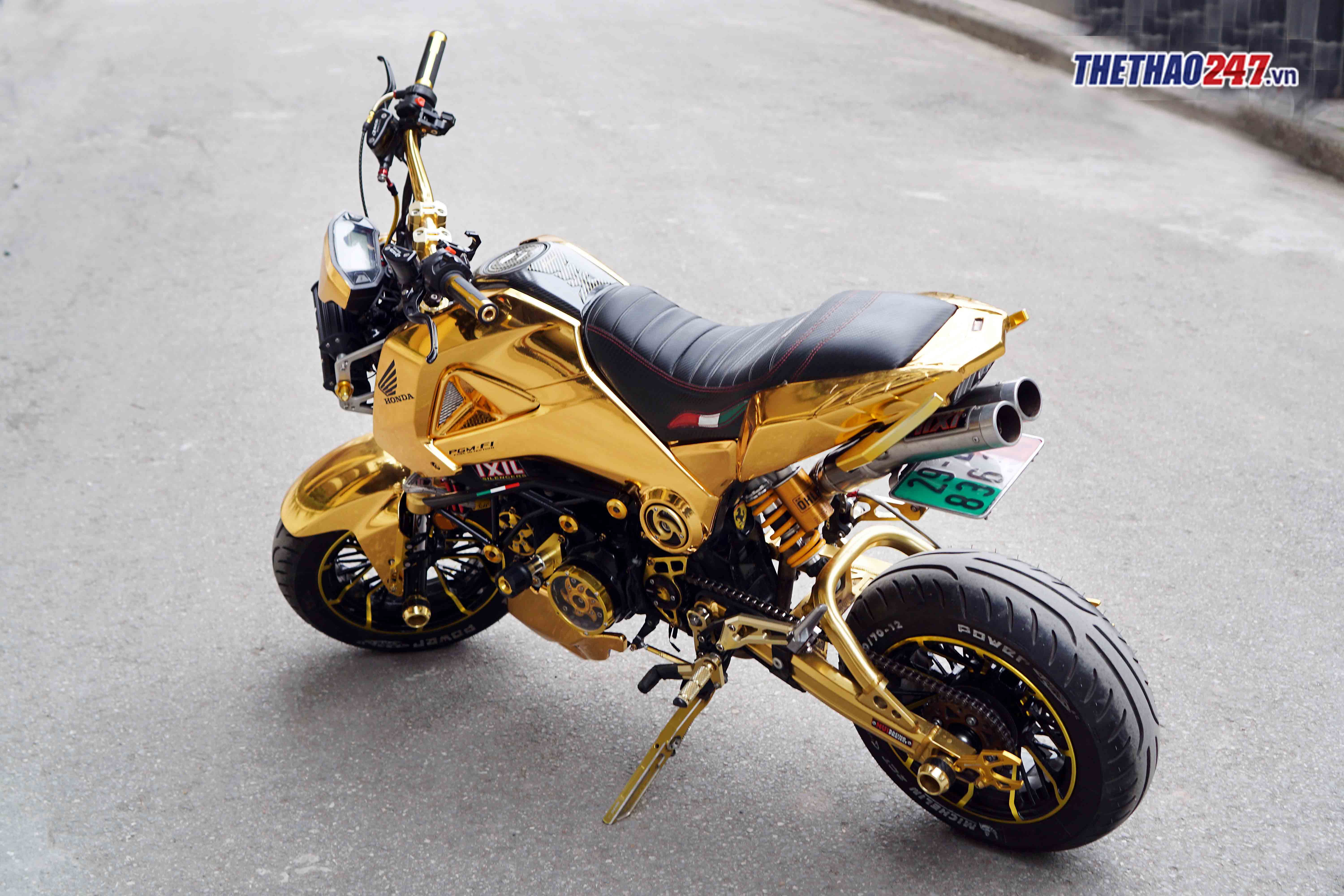 Honda MSX độ, Honda MSX độ khủng nhất, MSX độ khủng nhất Hà Nội,