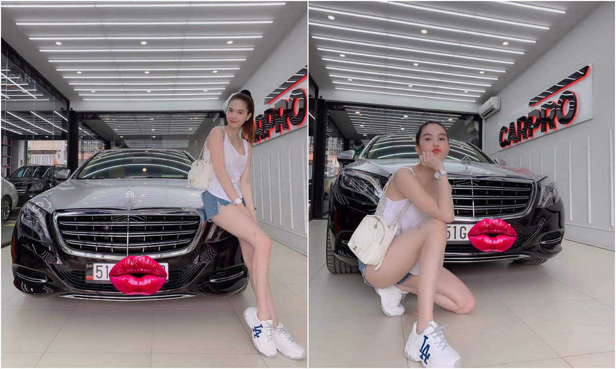 Ngọc Trinh độ Mercedes Maybach, Ngọc Trinh và Mercedes Maybach, Mercedes Maybach S500 của Ngọc Trinh,