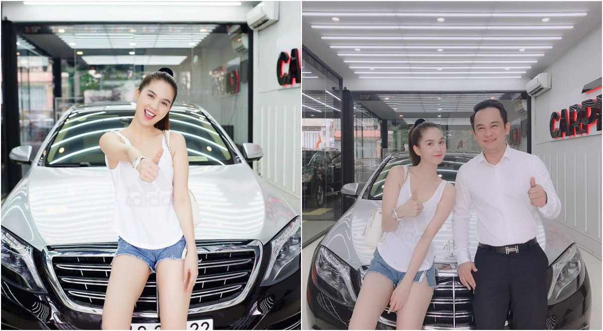 Ngọc Trinh độ Mercedes Maybach, Ngọc Trinh và Mercedes Maybach, Mercedes Maybach S500 của Ngọc Trinh,