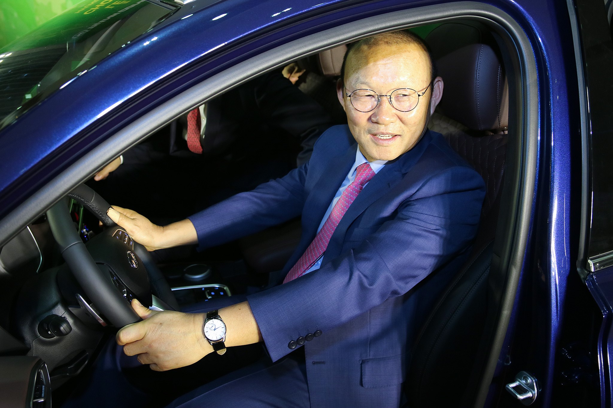 Ông Park Hang Seo được tặng Hyundai Santa Fe, Ông Park Hang Seo được tặng ô tô, Ông Park Hang Seo,