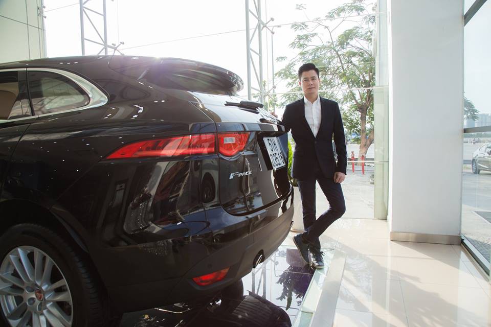 Ca sĩ Quang Dũng, ca sĩ Quang dũng tậu xế hộp, Ca sĩ Quang Dũng tậu Jaguar F-Pace,