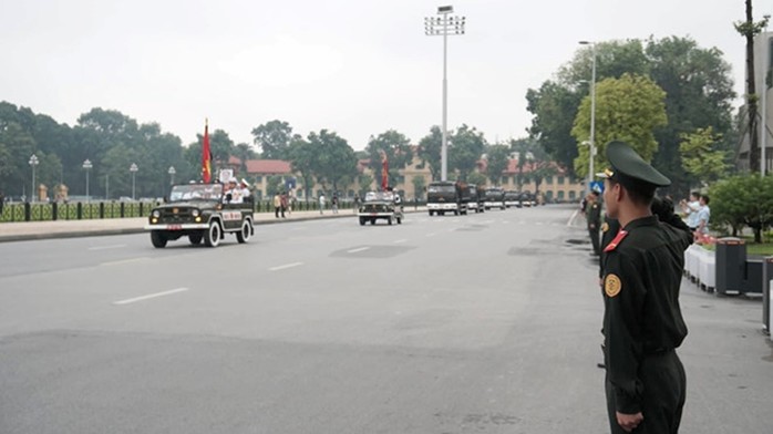 Lịch cấm đường, Quốc tang đại tướng Lê Đức Anh, Lịch cấm đường phục vụ Quốc tang,