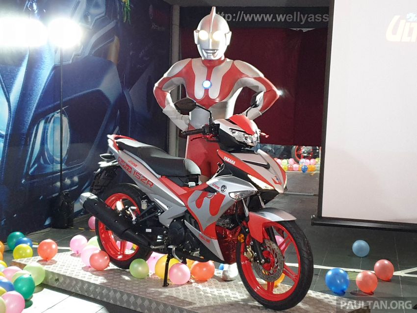 Yamaha Exciter Ultraman, Exciter Ultraman, Yamaha Exciter Ultraman ra mắt,