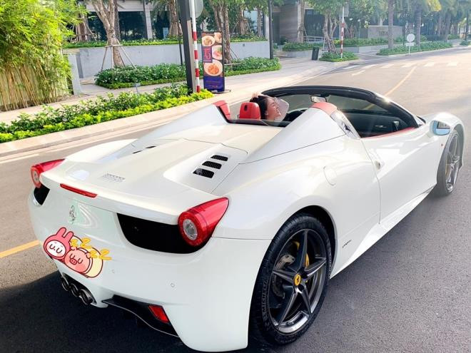 Ferrari 458 Spider, siêu xe Ferrari 458 Spider, Hot girl Sài Thành, Ferrary 458, giá xe Ferrari 458 Spider,