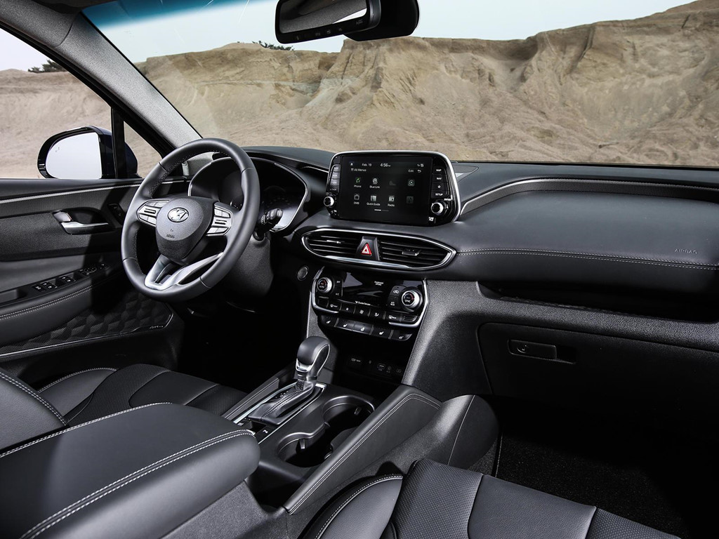 Nội thất Hyundai Santafe 2020