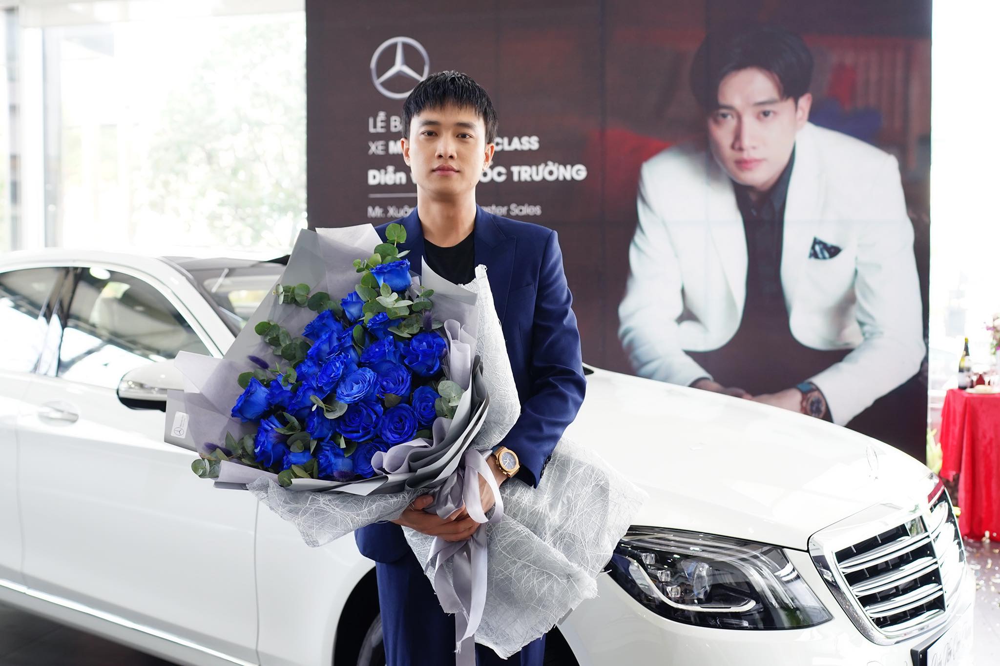 Quoc Truong ve nha di con mua Mercedes-Benz S 450 L Luxury