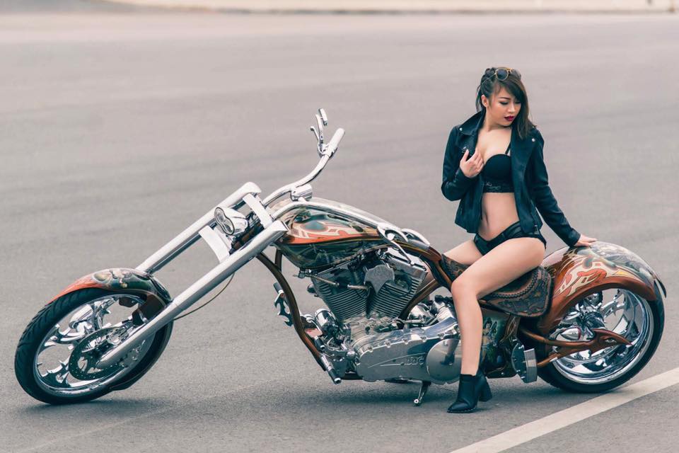 chopper va hot girl