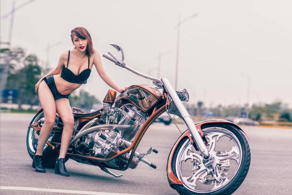 chopper va hot girl