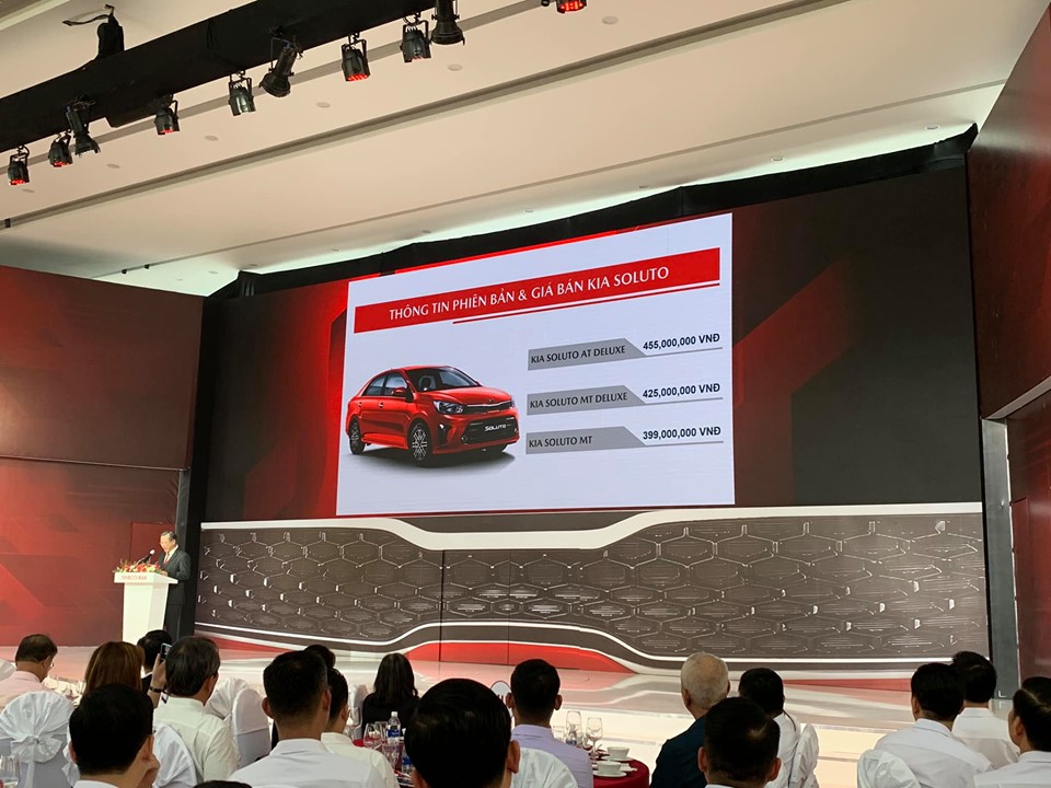 KIA Soluto 2019 ra mat