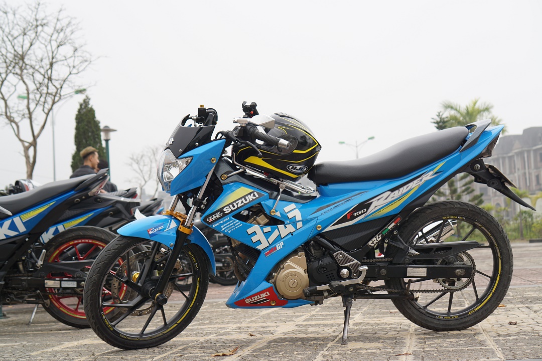 Trieu hoi Suzuki Raider