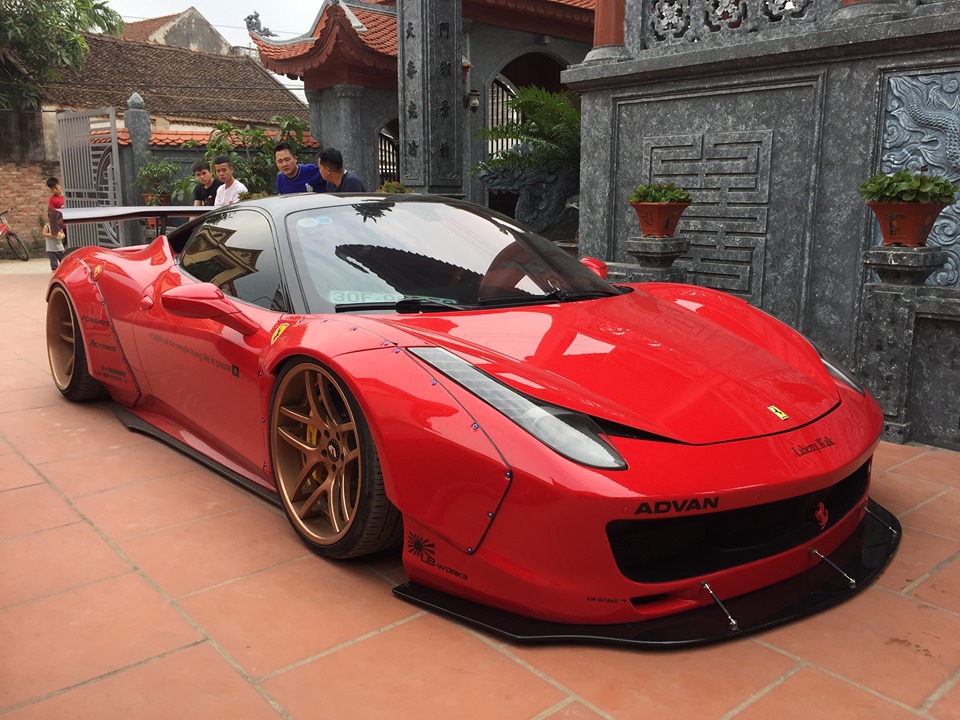sieu xe Ferrari do doc nhat Viet Nam