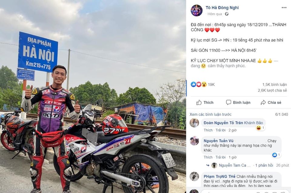 Xu phat thanh nien di xuyen viet bang xe may