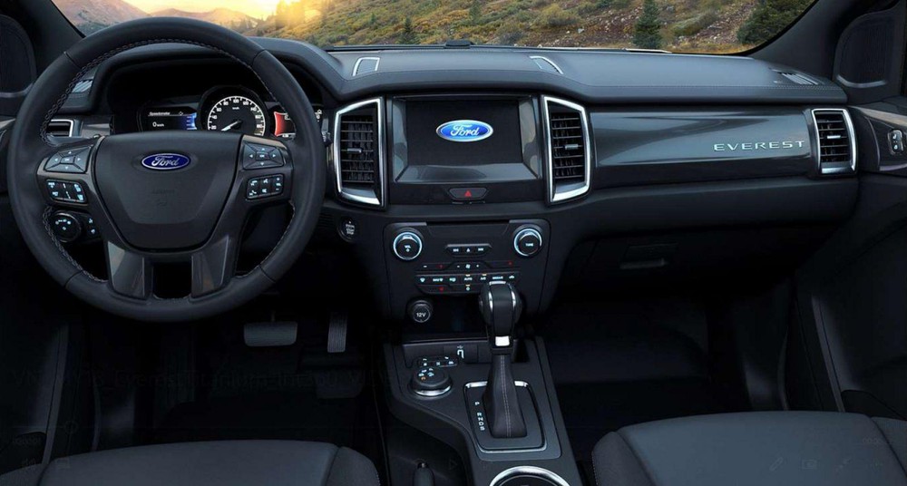 Nội thất Ford Everest