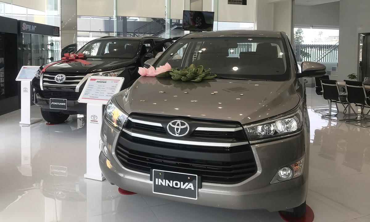 trieu hoi xe Toyota