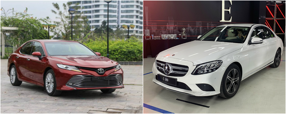 Mercedes-Benz C180 vs Toyota Camry 2.5Q