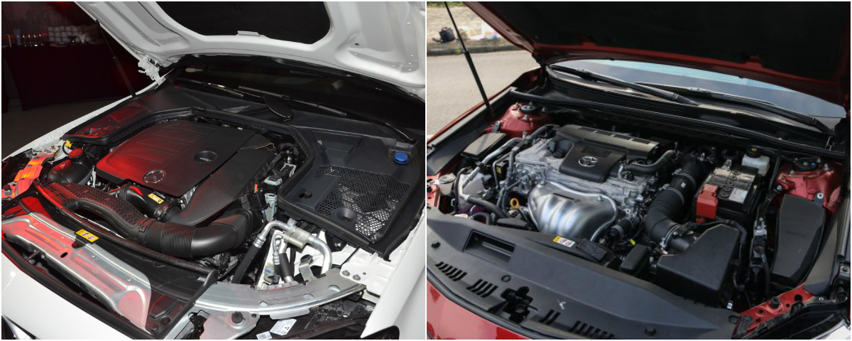 Mercedes-Benz C180 vs Toyota Camry 2.5Q