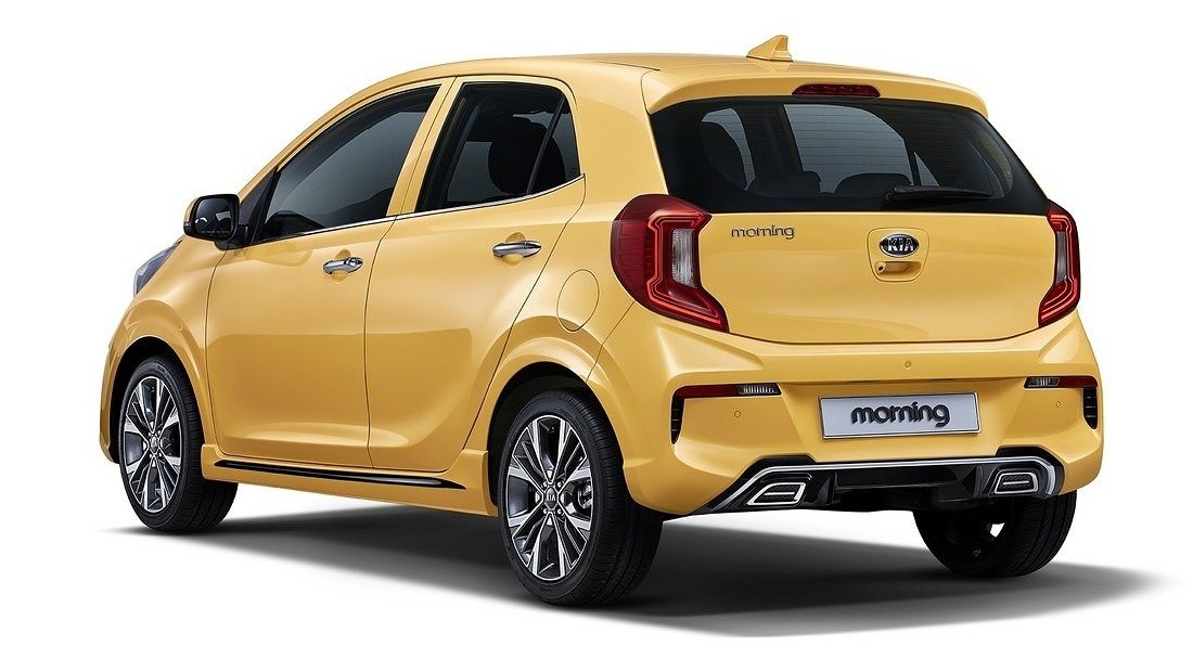 Đuôi xe KIA Morning 2021